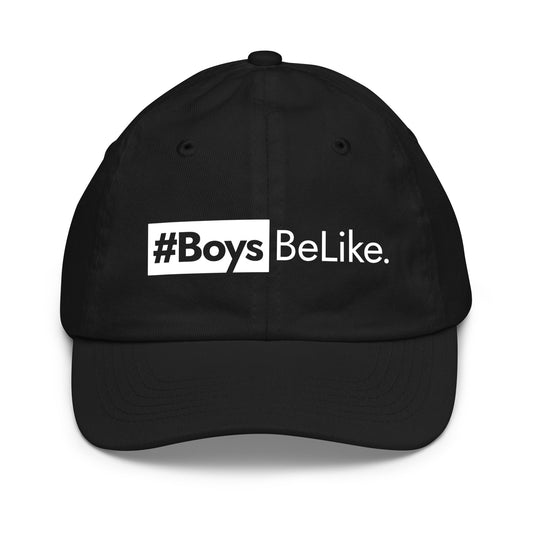 #BoysBeLike. Youth baseball cap