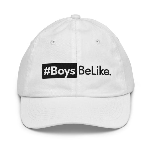 #BoysBeLike. Youth baseball cap